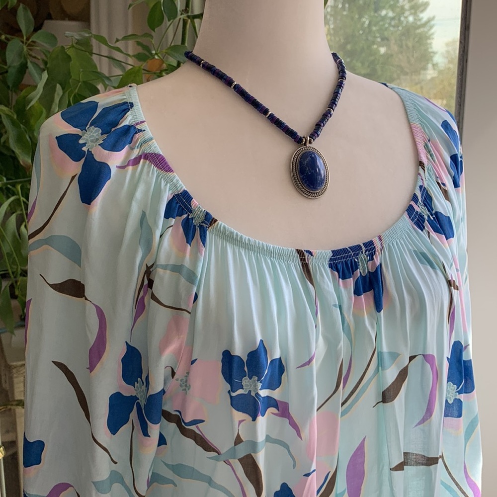 Fever Floral Blouse Sz XL